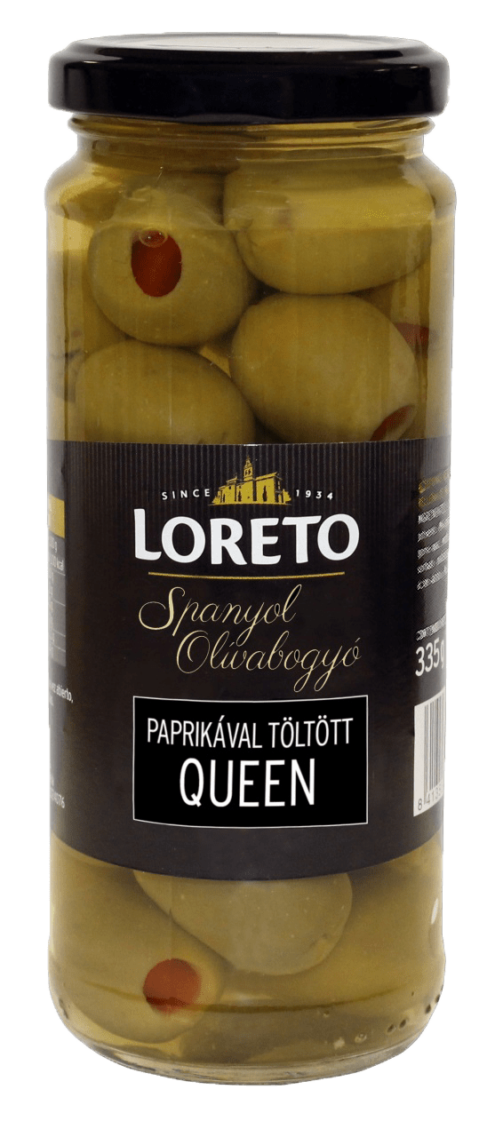 Paprikával töltött Queen olívabogyó